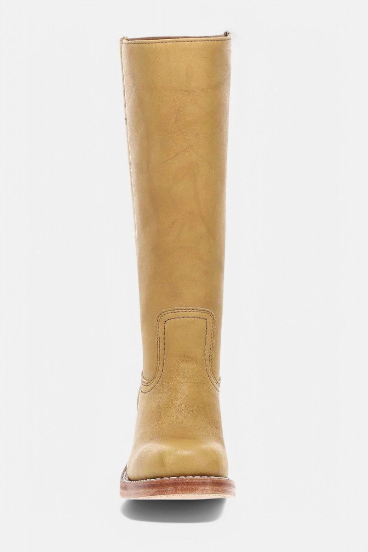Millie | Women's Knee-High Leather Boots with Block Heel, Elegant Leather Boots | My Sweet Wardrobe