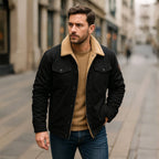 Mitchell | Men's Fleece-Lined Winter Coat, Warm Everyday Coat | Dressific