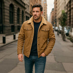 Mitchell | Men's Fleece-Lined Winter Coat, Warm Everyday Coat | Dressific