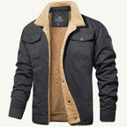Mitchell | Men's Fleece-Lined Winter Coat, Warm Everyday Coat | Dressific