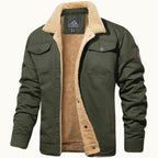 Mitchell | Men's Fleece-Lined Winter Coat, Warm Everyday Coat | Dressific