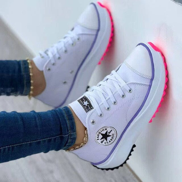 Monique | Women's Orthopaedic Trainers with Ergonomic Support, Comfortable Walking Trainers | My Sweet Wardrobe