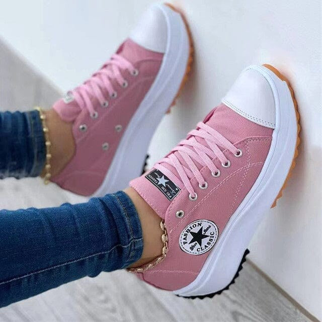 Monique | Women's Orthopaedic Trainers with Ergonomic Support, Comfortable Walking Trainers | My Sweet Wardrobe