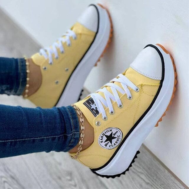 Monique | Women's Orthopaedic Trainers with Ergonomic Support, Comfortable Walking Trainers | My Sweet Wardrobe
