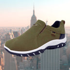 Moritz | Men's Shock-Absorbing Slip-On Shoes, Ergonomic Walking Shoes | My Sweet Wardrobe | Brown