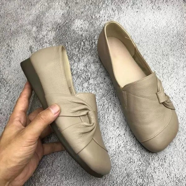Nicole | Women's Supportive Leather Shoes, Slip-On Leather Shoes | My Sweet Wardrobe