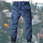 Nigel | Men's Cargo Trousers with Multiple Pockets, Practical Active Trousers | My Sweet Wardrobe