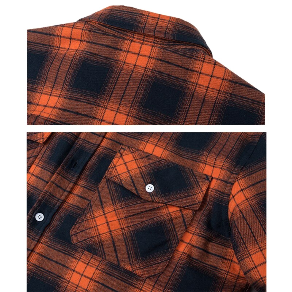 Noah | Men's Sherpa-Lined Plaid Jacket, Button-Front Autumn Jacket | My Sweet Wardrobe | Red