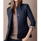 Noeline | Women's Diamond Quilted Lightweight Jacket, Structured Casual Jacket | My Sweet Wardrobe