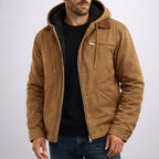 Nolan | Men's Hooded Lined Jacket, Comfortable Everyday Jacket | My Sweet Wardrobe | Blue