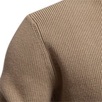 Oliver | Men's Cotton Jumper with Classic Fit, Elegant Men's Jumper | My Sweet Wardrobe | Light Grey