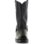 Oswin | Men's Mid-Calf Cowboy Boots, Harness Style Western Boots | My Sweet Wardrobe