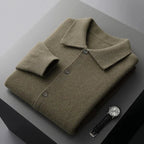 Owen | Men's Knit Cardigan, Finely Textured Layer Cardigan | My Sweet Wardrobe