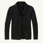Parker | Men's Cashmere Cardigan, Relaxed Fit Knit Jumper | Dressific