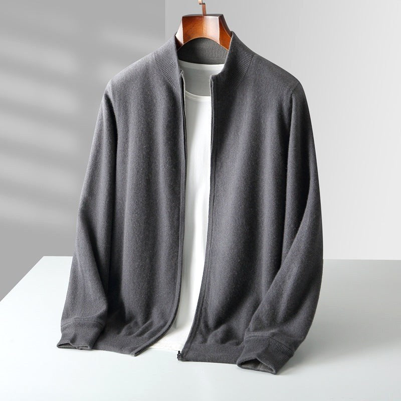 Parker | Men's Full-Zip Knit Cardigan, Comfortable Everyday Cardigan | My Sweet Wardrobe