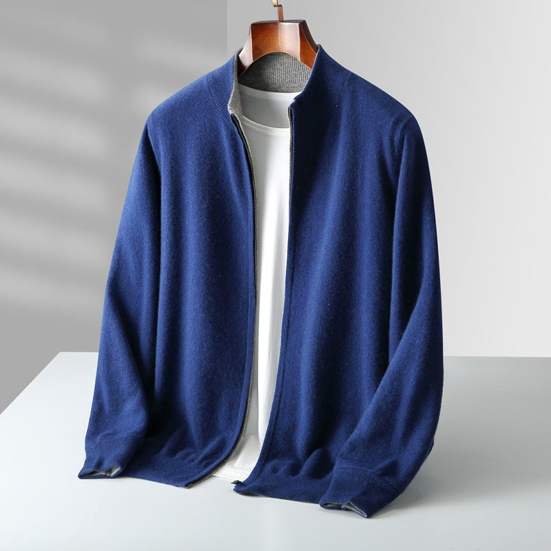 Parker | Men's Full-Zip Knit Cardigan, Comfortable Everyday Cardigan | My Sweet Wardrobe