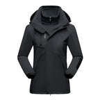 Patricia | Women's Waterproof Softshell Jacket, Wind-Resistant Performance Coat | My Sweet Wardrobe | Pink
