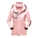 Patricia | Women's Waterproof Softshell Jacket, Wind-Resistant Performance Coat | My Sweet Wardrobe | White