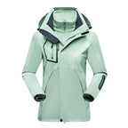 Patricia | Women's Waterproof Softshell Jacket, Wind-Resistant Performance Coat | My Sweet Wardrobe | Purple
