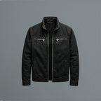 Paul | Men's Classic Cotton Jacket, Structured Casual Jacket | My Sweet Wardrobe | Blue