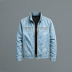 Paul | Men's Classic Cotton Jacket, Structured Casual Jacket | My Sweet Wardrobe | Brown