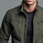 Paul | Men's Classic Cotton Jacket, Structured Casual Jacket | My Sweet Wardrobe