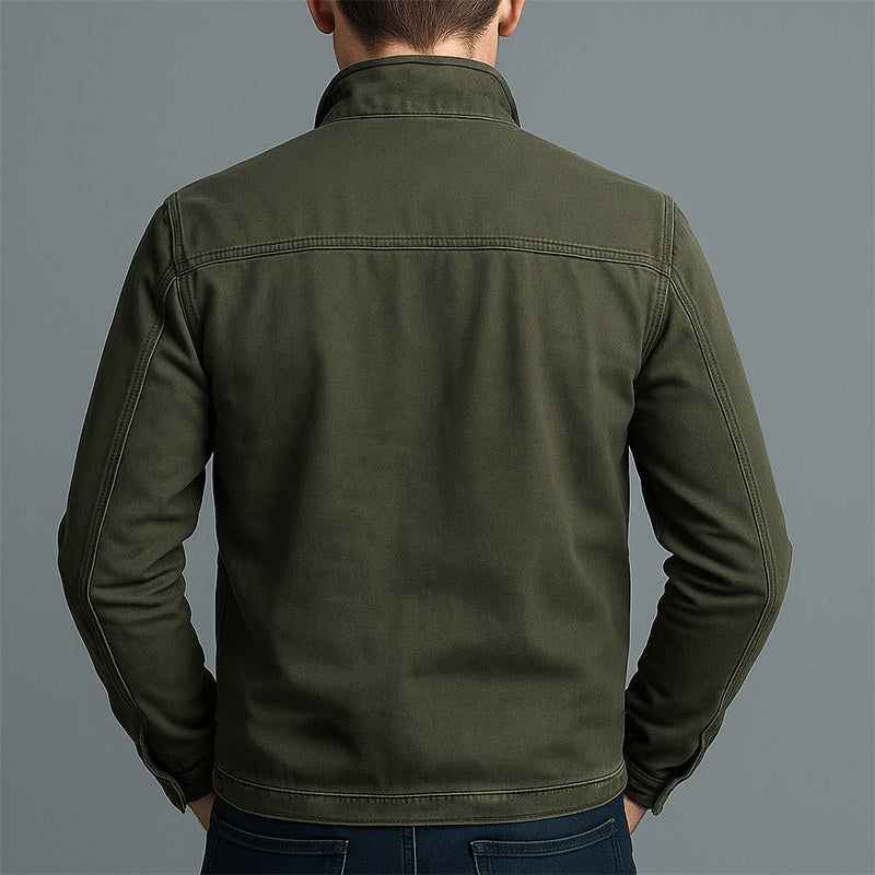 Paul | Men's Classic Cotton Jacket, Structured Casual Jacket | My Sweet Wardrobe