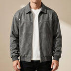 Peter | Men's Lambskin Leather Jacket, Tailored Smart Jacket | My Sweet Wardrobe