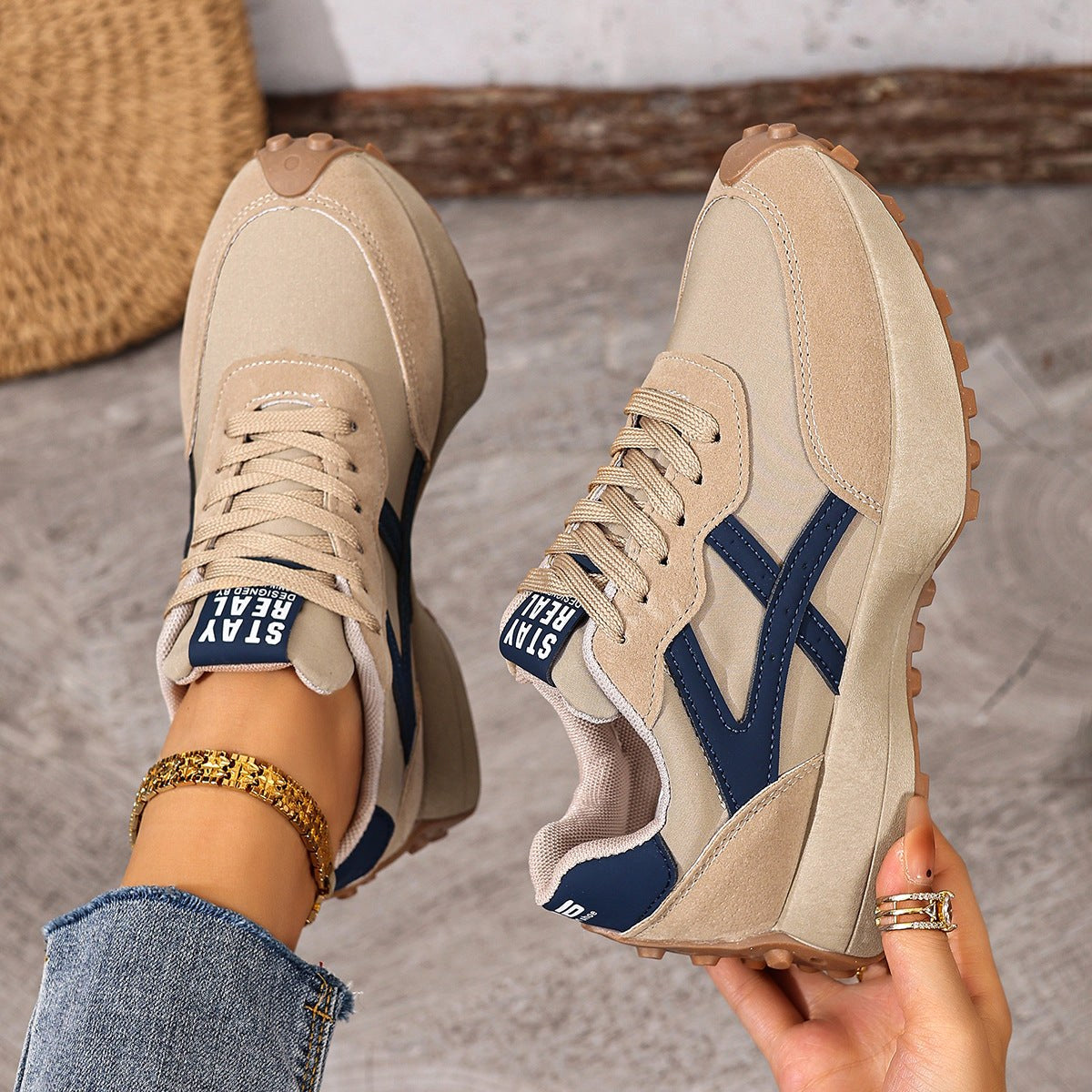 Paige | Women's Orthopedic Trainers with Shock Absorption, Lightweight Walking Shoes | My Sweet Wardrobe