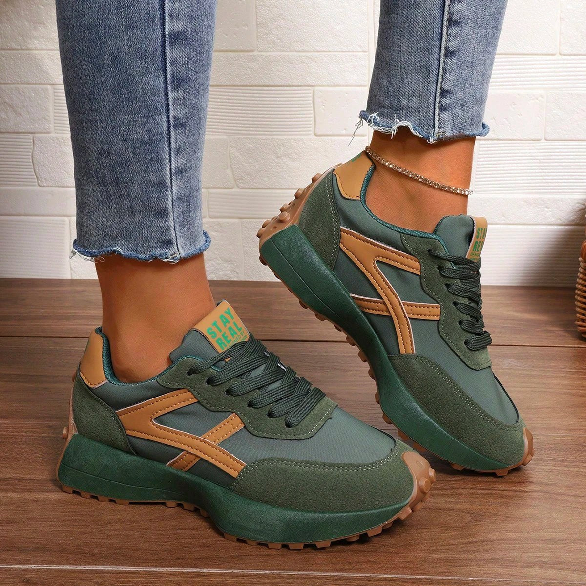 Paige | Women's Orthopedic Trainers with Shock Absorption, Lightweight Walking Shoes | My Sweet Wardrobe