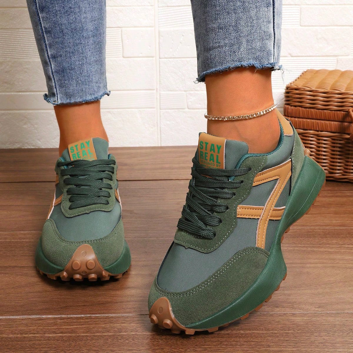 Paige | Women's Orthopedic Trainers with Shock Absorption, Lightweight Walking Shoes | My Sweet Wardrobe