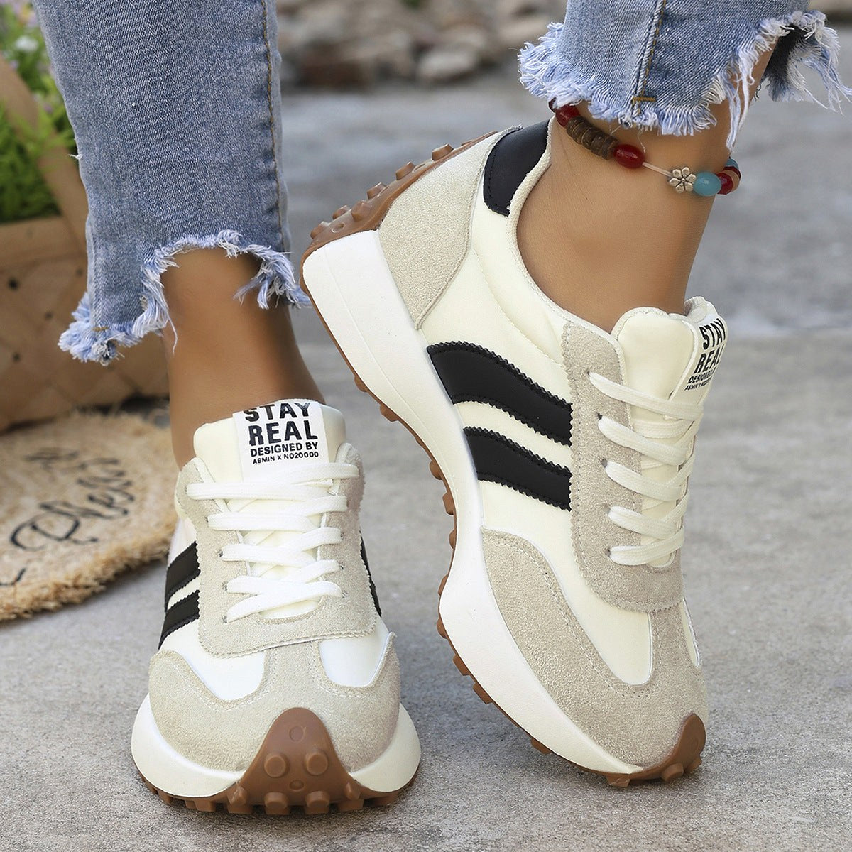 Paige | Women's Orthopedic Trainers with Shock Absorption, Lightweight Walking Shoes | My Sweet Wardrobe