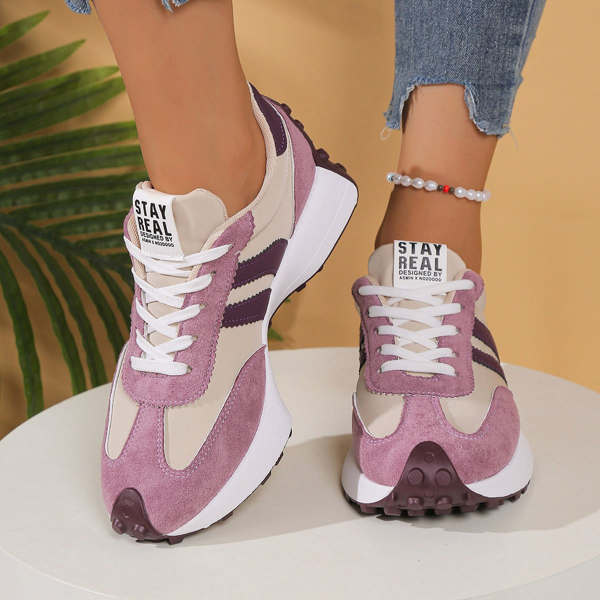 Paige | Women's Orthopedic Trainers with Shock Absorption, Lightweight Walking Shoes | My Sweet Wardrobe