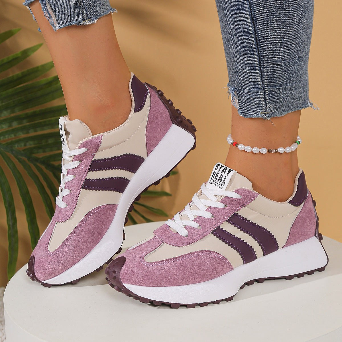 Paige | Women's Orthopedic Trainers with Shock Absorption, Lightweight Walking Shoes | My Sweet Wardrobe