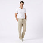 Peter | Men's Linen Trousers, Loose-Fit Summer Trousers | My Sweet Wardrobe