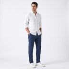 Peter | Men's Linen Trousers, Loose-Fit Summer Trousers | My Sweet Wardrobe