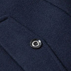 Preston | Men's Double Collar Wool Trench Coat, Tailored Business Coat | My Sweet Wardrobe