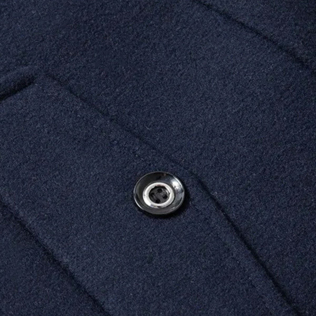 Preston | Men's Double Collar Wool Trench Coat, Tailored Business Coat | My Sweet Wardrobe