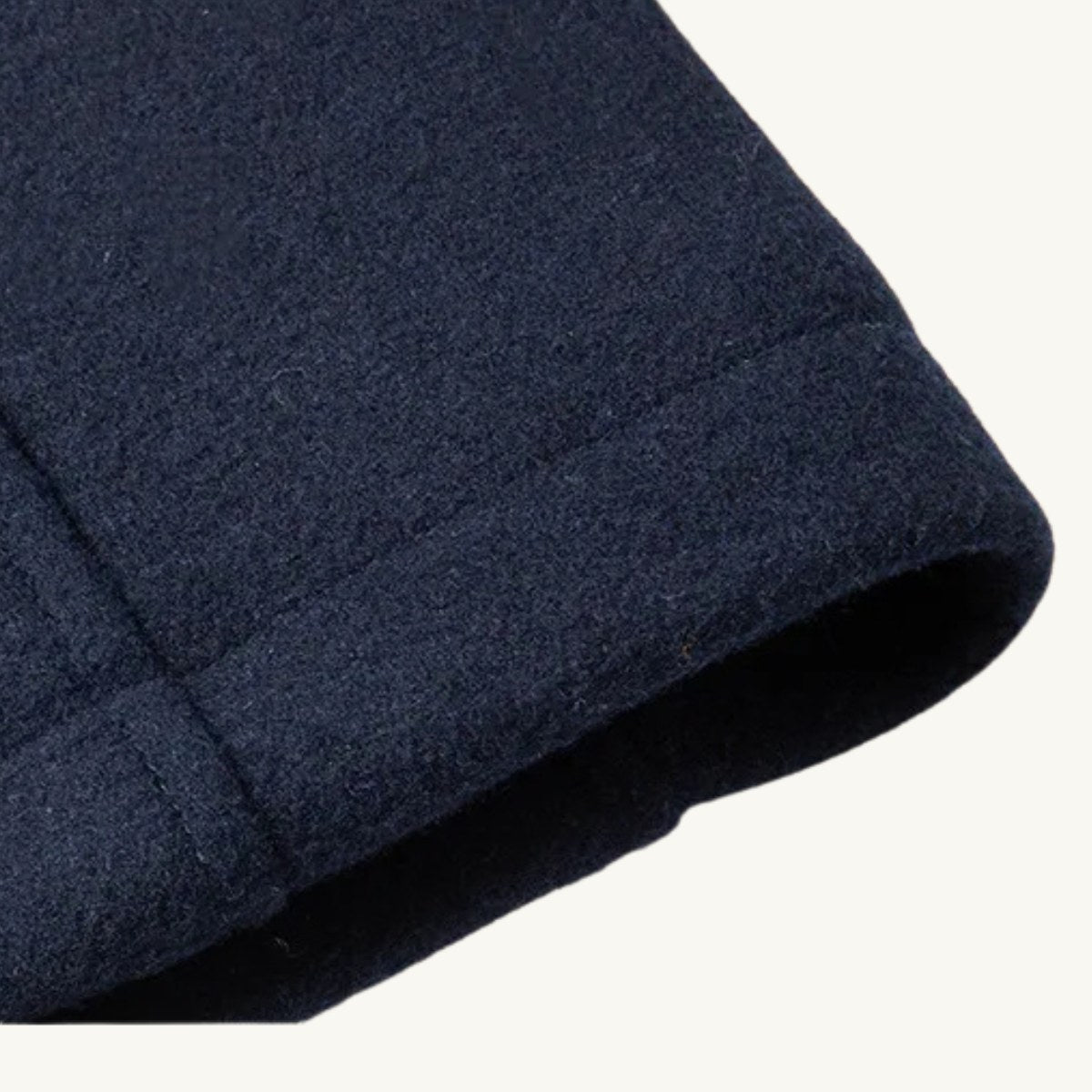 Preston | Men's Double Collar Wool Trench Coat, Tailored Business Coat | My Sweet Wardrobe