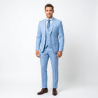 Preston | Elegant Three-Piece Men's Suit with Vest, Slim-Fit Suit | My Sweet Wardrobe