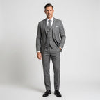 Preston | Elegant Three-Piece Men's Suit with Vest, Slim-Fit Suit | My Sweet Wardrobe