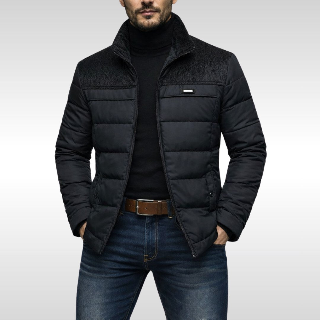 Rainer | Men's Insulated Tech Jacket, Weatherproof Men's Jacket | My Sweet Wardrobe | Blue