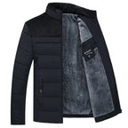 Rainer | Men's Insulated Tech Jacket, Weatherproof Men's Jacket | My Sweet Wardrobe | Blue