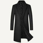 Reid | Men's Tailored Long Coat, Smart Winter Coat | My Sweet Wardrobe