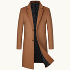 Reid | Men's Tailored Long Coat, Smart Winter Coat | My Sweet Wardrobe