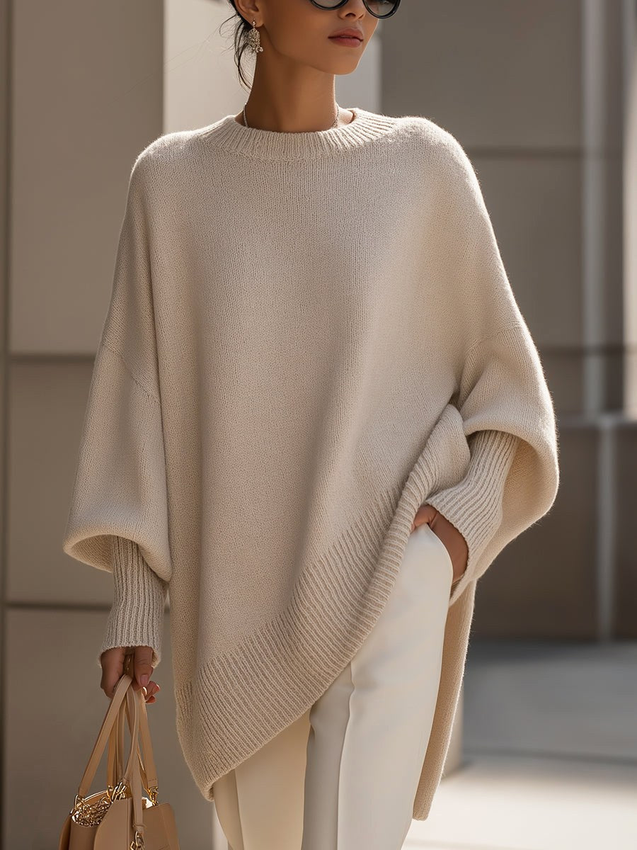 Rosalie | Women's Oversized Knit Sweater, Soft Drape Jumper | My Sweet Wardrobe