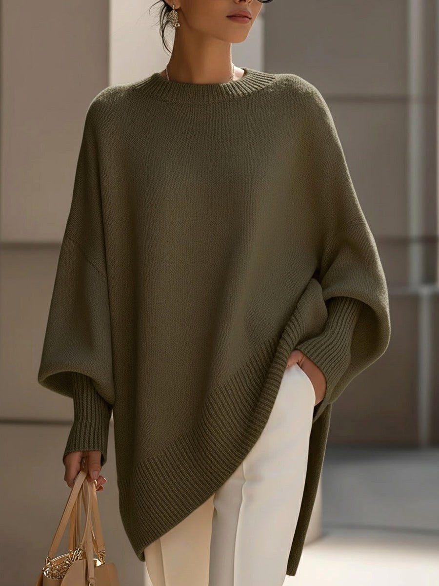 Rosalie | Women's Oversized Knit Sweater, Soft Drape Jumper | My Sweet Wardrobe