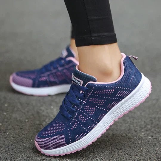 Rose | Women's Orthopaedic Trainers with Supportive Sole, Comfortable Walking Trainers | My Sweet Wardrobe