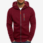 Ross | Men's Zip-Up Hoodie, Relaxed-Fit Autumn Jumper | My Sweet Wardrobe