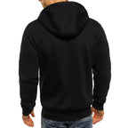 Ross | Men's Zip-Up Hoodie, Relaxed-Fit Autumn Jumper | My Sweet Wardrobe
